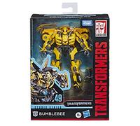Transformers Toys Studio Series 49 Deluxe Class Movie 1 Bumblebee Action Figure - Kids Ages 8 & Up, 4.5"