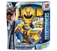 Transformers EarthSpark, Figurine Spin Changer Bumblebee de 20 cm avec Figurine Mo Malto de 5 cm, à partir de 6 Ans