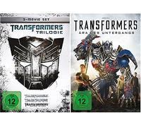 Transformers - Trilogie Teil 1+2+3 + Teil 4 Ära des Untergangs * DVD Set