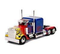 Transformers Western Star Optimus Prime Tractor Truck Blue 1/24