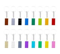 Transformez chaque fête en un moment mémorable avec notre lot premium de porte-clés briques de construction. Oubliez les bonbons sucrés ou les jouets fragiles qui finissent à la poubelle le lendemain.