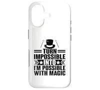 Transformez « Impossible » en « Je suis Possible » avec Magic Magician Coque pour iPhone 17