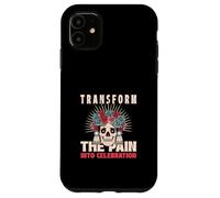 Transformez la Douleur en célébration (déclaration de Chagrin de Mort) Coque pour iPhone 11