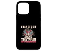 Transformez la Douleur en célébration (déclaration de Chagrin de Mort) Coque pour iPhone 13 Pro Max