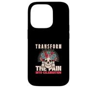 Transformez la Douleur en célébration (déclaration de Chagrin de Mort) Coque pour iPhone 14 Pro