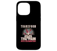 Transformez la Douleur en célébration (déclaration de Chagrin de Mort) Coque pour iPhone 14 Pro Max