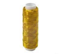 Transformez vos projets avec nos fils à coudre solides en polyester de 200 m chacun (1 fil doré)