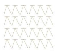 Transformez votre décoration de vacances avec 24 nœuds en velours rouge pour arbres, couronnes et plus encore (beige)