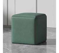 Transformez votre espace de vie avec cette chaise ottomane polyvalente 5 en 1 empilable avec roulettes pivotantes et élégant tabouret technique en tissu pour le salon, la salle à manger