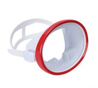 Transformez votre expérience d'exploration sous-marine avec notre masque de plongée Clear View qui privilégie le confort avant tout (adultes uniquement rouge)