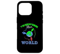 Transformez Votre Monde de Motivation Coque pour iPhone 16 Pro