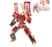 Transforming Ice Cream - Figurines De Blocs De Construction, Bloc De Construction De Robot 2 En 1, Figurines Créatives DIY, Jouet Éducatif En Matériau PP, 120 G Léger Et | Jeu De Rôle D'annive