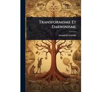 Transformisme Et Darwinisme