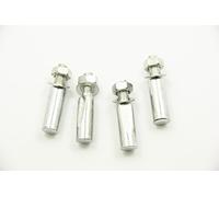 transformparts Lot de 4 goupilles fendues en acier pour pédalier de vélo 9 mm