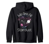 Transgender Celestial We Are All Stardust Trans Moon Stars Sweat à Capuche
