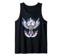 Transgender Phoenix Halloween Trans Flag Rising from Ashes Débardeur