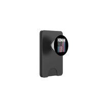 Transgender Pride Shirt Human LGBT Rainbow American Flag PopSockets PopWallet pour MagSafe