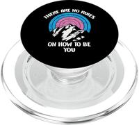 Transgender Pride - There're No Rules on How to Be You Trans PopSockets PopGrip pour MagSafe