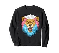 Transgenre Roaring Lion Head Pride Power Sweatshirt