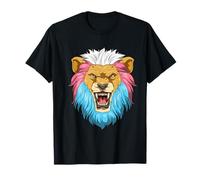 Transgenre Roaring Lion Head Pride Power T-Shirt