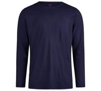 Transhumance - Basic Shirt Langarm - Sous-vêtement mérinos - S - peacoat