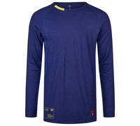 Transhumance - Langarm Tee - Sous-vêtement mérinos - XL - medieval blue