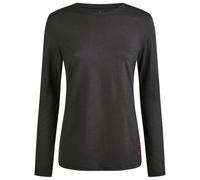 Transhumance - Women's Basic Shirt Langarm - Sous-vêtement mérinos - L - asphalt