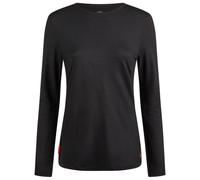 Transhumance - Women's Basic Shirt Langarm - Sous-vêtement mérinos - S - black