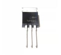 Transistor De Puissance Bipolaire Darlington TIP41C TIP42C, Trou Traversant TO-220, 5 Paires (5 Pièces TIP41 + 5 Pièces TIP42) TO220, 10 Pièces(TIP42C 10PCS)