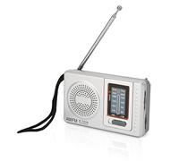 Transistor Radio, AM FM Petite Mini Radio Portable Radio Météo à Piles avec Une Excellente Réception pour Les Urgences Intérieures et Extérieures