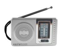 Transistor Radio Secteur Et Pile Portables, Petite Radio Portable A Piles, Radios À Batterie De Poche Avec Haut - Parleurs Intégréss, Mp3 Lecteur Réveil Radios AM FM Pour Marche, Gym, Jogging, Camping