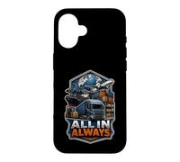 Transitaire Mondial All in, Always Coque pour iPhone 16