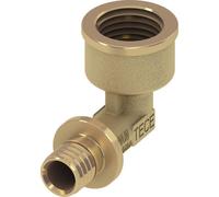 TECEflex Manchon de transition coudé, bronze au silicium, 708105, Exécution: Dimension 32 x filetage femelle (RP) 1"
