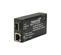 Transition Networks M/GE-ISW-SFP-01 Noir convertisseur de support réseau - Convertisseurs de support réseau (IEEE 802.3,IEEE 802.3u,IEEE 802.3x,IEEE 802.3z, 10,100,1000 Mbit/s, 10BASE-T,100BASE-T,1000BASE-T, 1000Base-X, Complète, SFP)