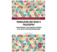 Translation And Hegel's Philosophy