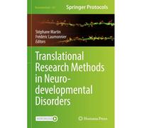 Translational Research Methods In Neurodevelopmental Disorders