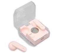 Translator Device Smart Voice Translator Earbuds, Bluetooth Language Translator Earbuds Support 144 Languages Online Translation for Traveling Learning Business (Rose)