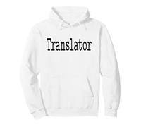 Translator Translation | Classic Typewriter Font Sweat à Capuche