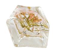 Transluctes Faits À Main Uniques Keycap en Résine avec Véritable Détail Fleurs Séchées pour Les Claviers Mécaniques Accessoire des Claviers Bureau