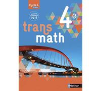 Transmath 4e - Format compact - Nouveau programme 2016