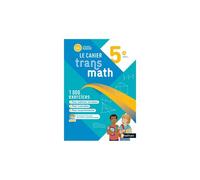 Joël Malaval – Transmath Mathématiques 5e – Cahier élève – 2026 – Broché