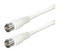 Transmedia FH 1-5 DQ câble coaxial 5 m Type F Blanc