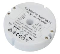 transformateur halogène Transmedia LT5-3L, 230 / 12V / 35-105W, protection contre les surcharges, fusible de température, pas baissable, ø 85 x 22 mm