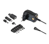 Transmedia NEE 0.6 A adaptateur prise d'alimentation Type C (Europlug) Noir