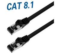 Transmedia TI 29-1,5 câble de réseau Noir 1,5 m Cat8.1 S/FTP (S-STP)