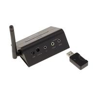 KALEA-INFORMATIQUE Transmetteur Audio sans Fil 2.4GHz pour PC, qualité DVD 48Khz 16-bit, Sorties 4 canaux et Casque