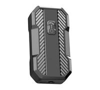 Transmetteur audio sans fil - Récepteur 2 en 1 - Adaptateur audio sans fil pour musique - Pour une utilisation en voiture - Avec écouteurs et haut-parleurs filaires pour la lecture de musique et les