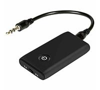 Transmetteur Bluetooth 5.0 Émetteur et Récepteur Adaptateur, Bluetooth 2 en 1 Adaptateur, Jack 3,5mm APTX et USB, Compatible avec TV/PC/Système Stéréo/Maiso