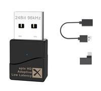 transmetteur Bluetooth adaptatif, transmetteur Audio USB Bluetooth 5.2, sans pilote, peut commuter le Code APTX librement C