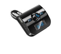 Transmetteur Bluetooth FM MP3 pour IPHONE 13" Voiture Lecteur Kit Main Libre sans Fil Musique Adaptateur Allum